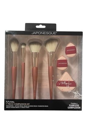 7 Piece Complexion Kit - JAPONESQUE - Rose Gold. NIB